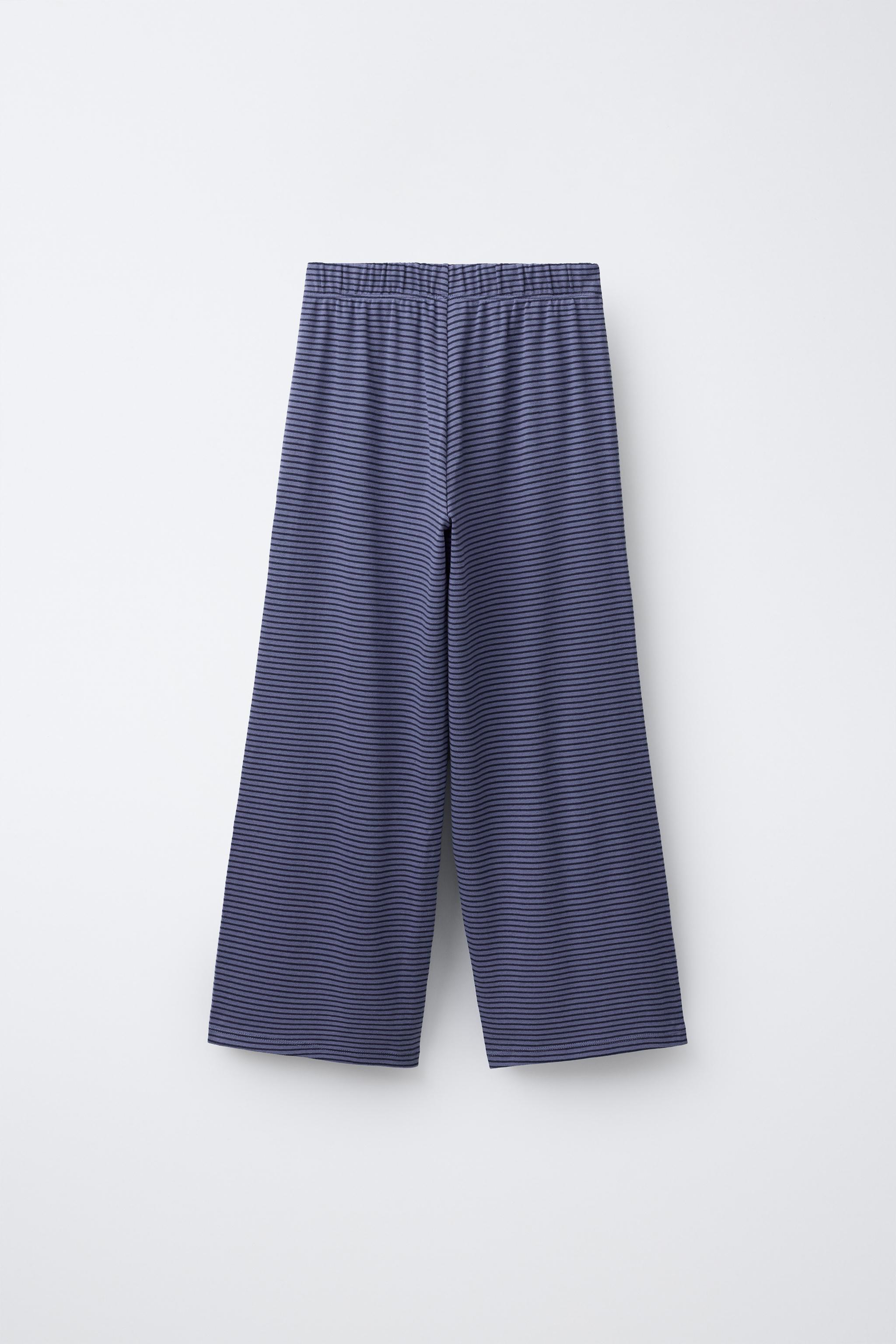 STRIPED PAJAMA PANTS